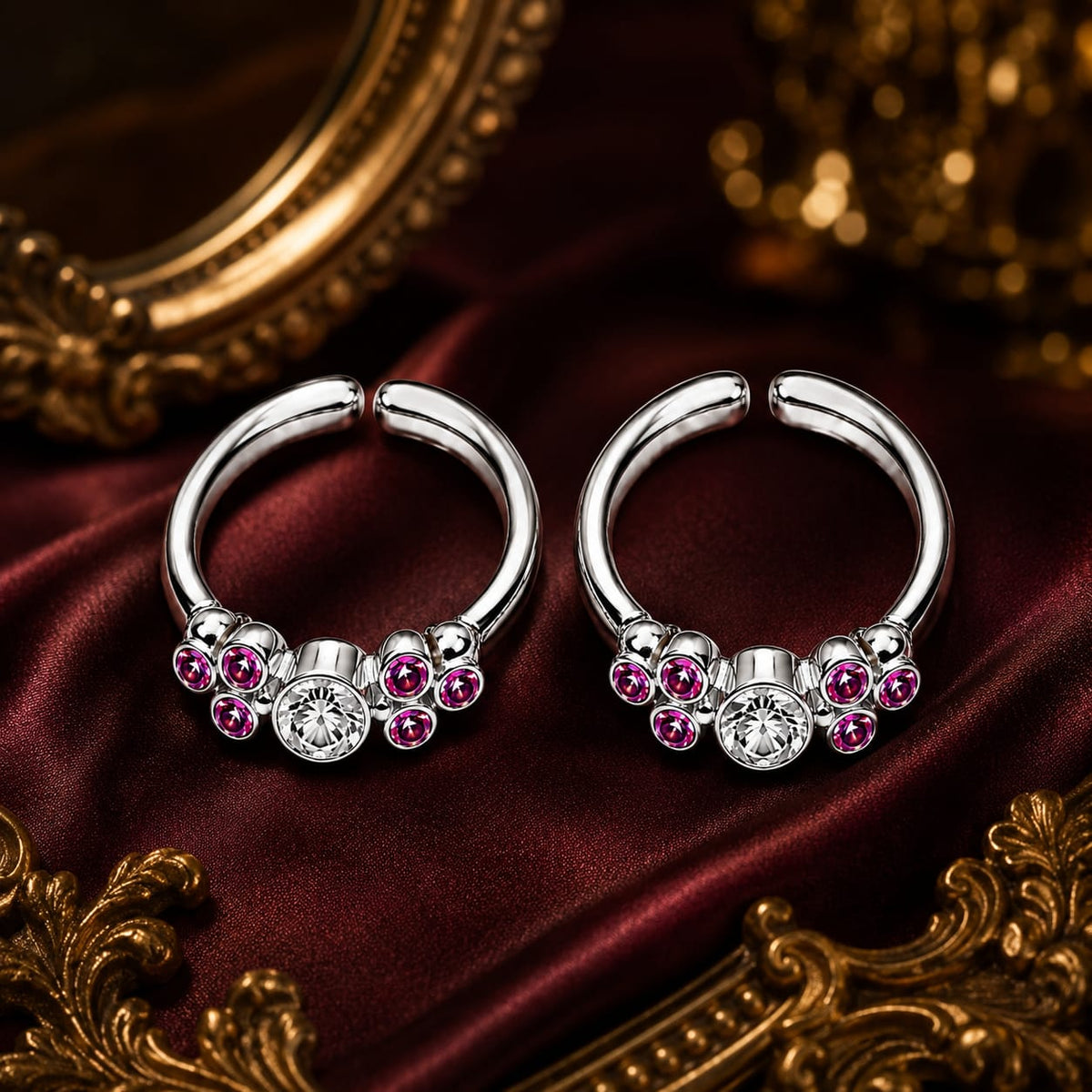 Toe Rings For Women in 925 Silver