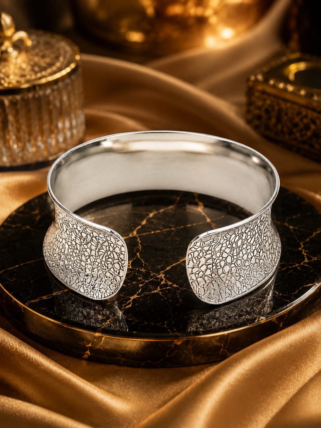925 Silver And Gold  Kada Collection For Men and Women