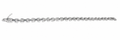 Kritharth Jewels Silver-Tone Cuban Link Bracelet