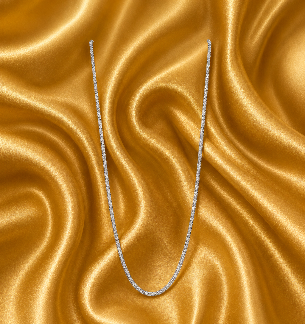 925 Silver Box Chain Necklace
