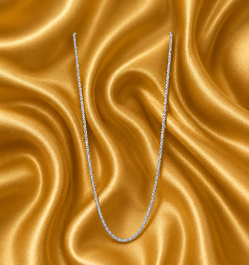 925 Sterling Silver Box Chain Necklace – Classic Unisex Chain