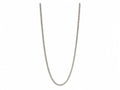 Classic Silver Curb Chain Necklace