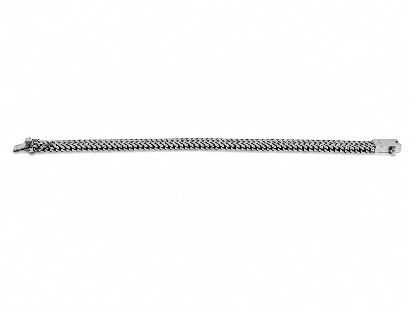 925 Sterling Silver Men's Foxtail Link Bracelet