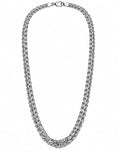 Elegant Silver Chain for Women – Classic Woven Link Necklace