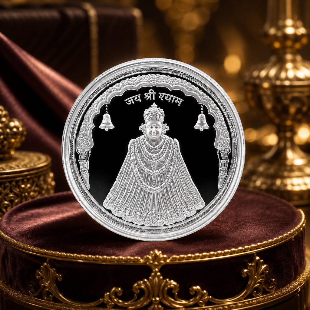 10g 999 Fine Silver Floral Design Coin