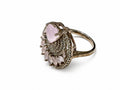 Kritharth Jewels Blush Bloom Floral Statement Ring