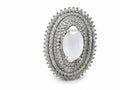 Kritharth Jewels Moonstone Royale Halo Statement Ring
