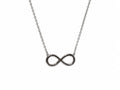 nfinity Symbol Silver Necklace – Elegant Endless Love Pendant