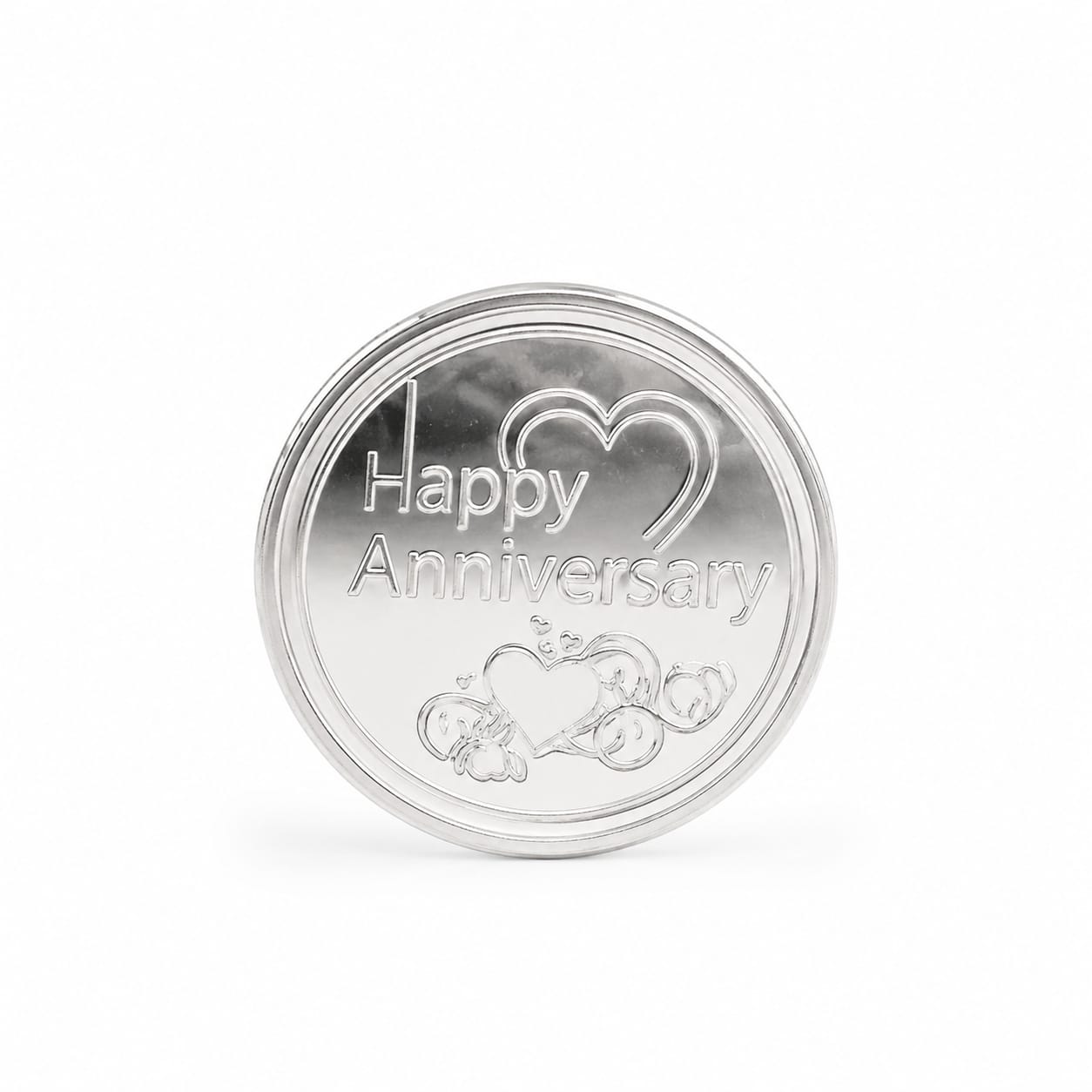999 Fine Silver Floral Bullion Coin
