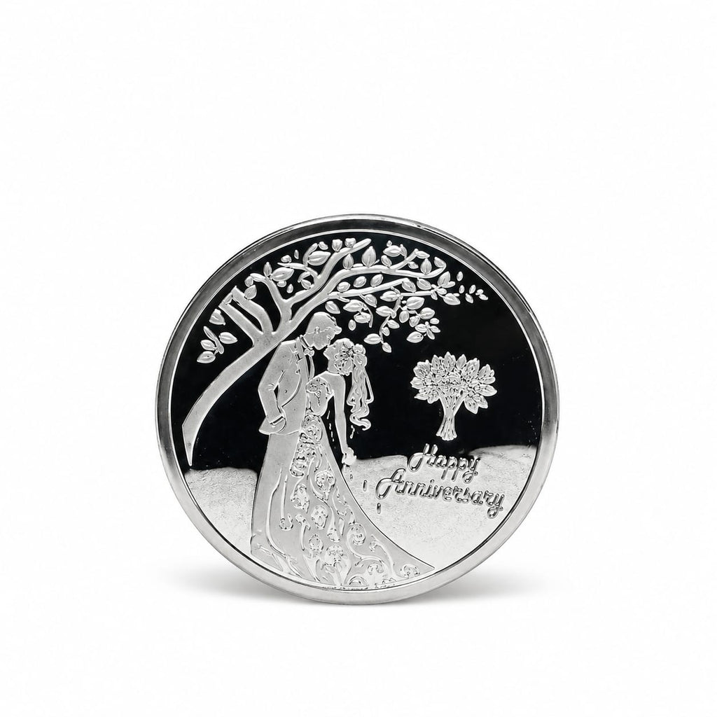 Happy Anniversary 999 Fine Silver Coin