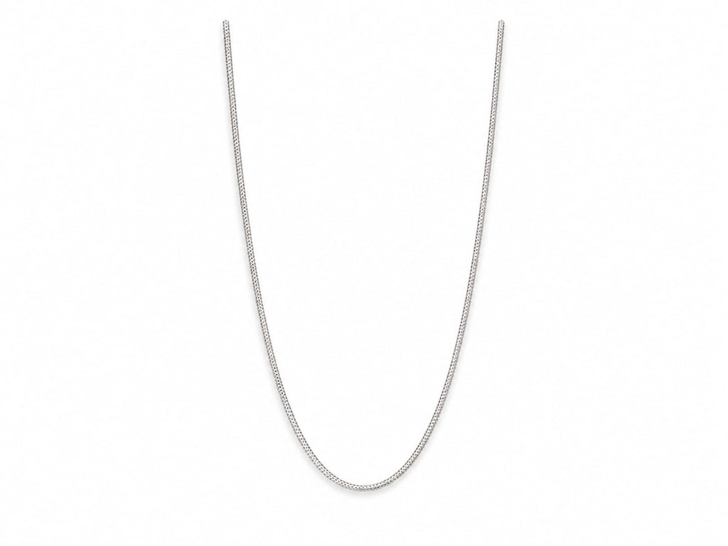 Kritharth Jewels Elegant Silver Snake Chain Necklace for Women
