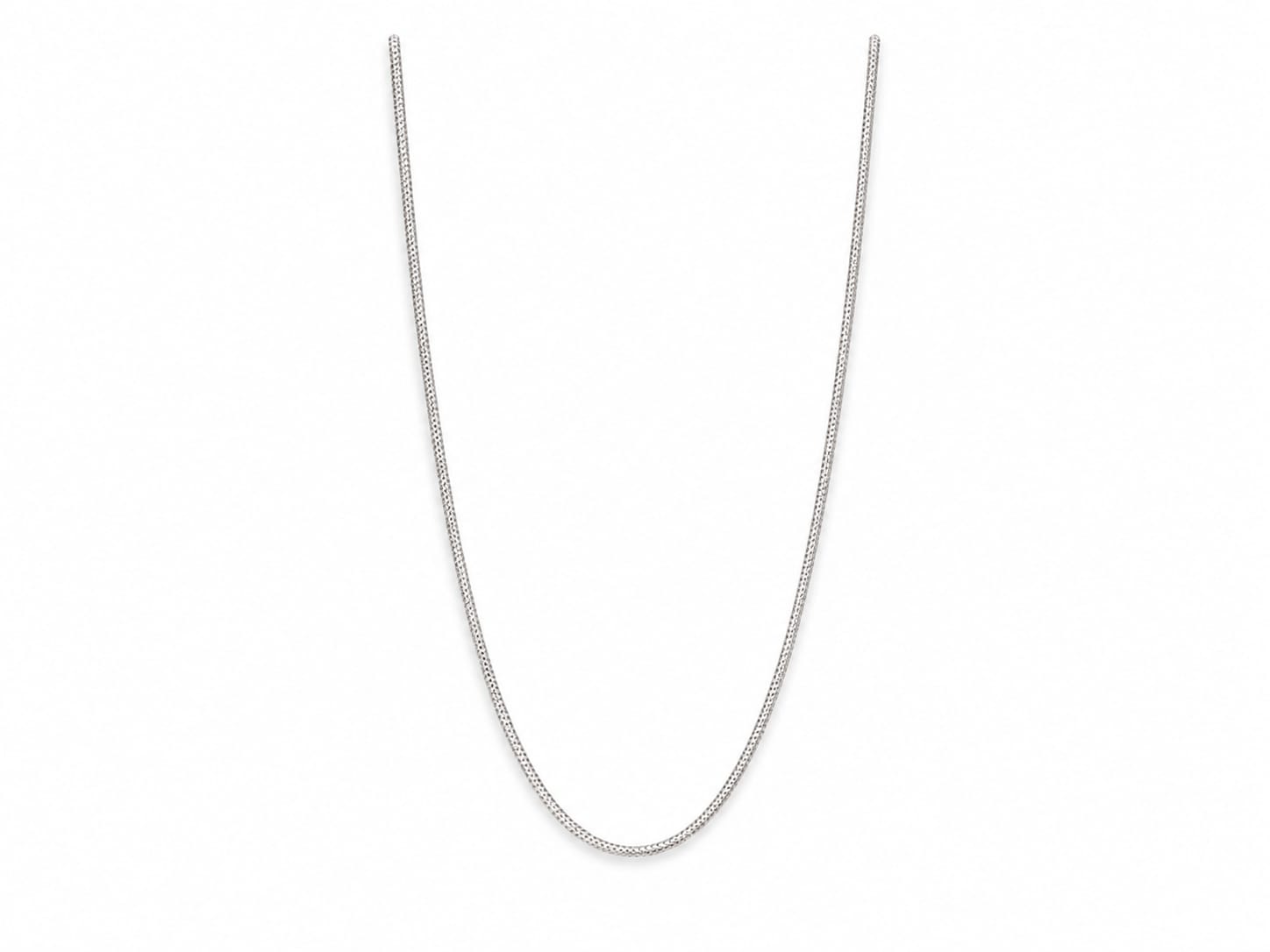 Kritharth Jewels Elegant Silver Snake Chain Necklace for Women