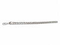 Kritharth Jewels Silver-Tone Cuban Link Bracelet