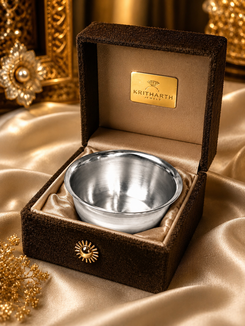 Premium 925 Silver Multipurpose Bowl (Katori)