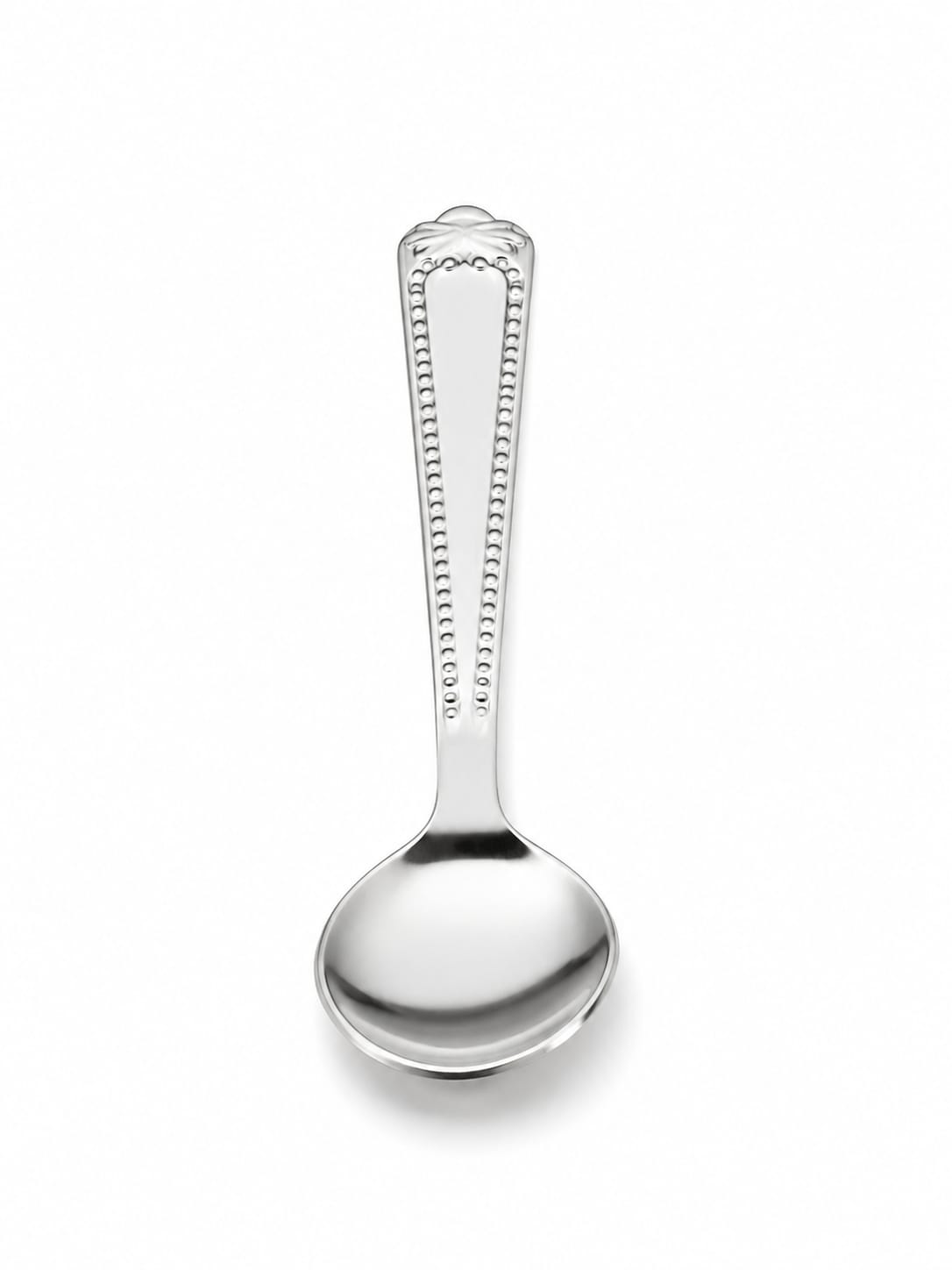 Kritharth Jewels 999 Pure Silver Baby Feeding Spoon
