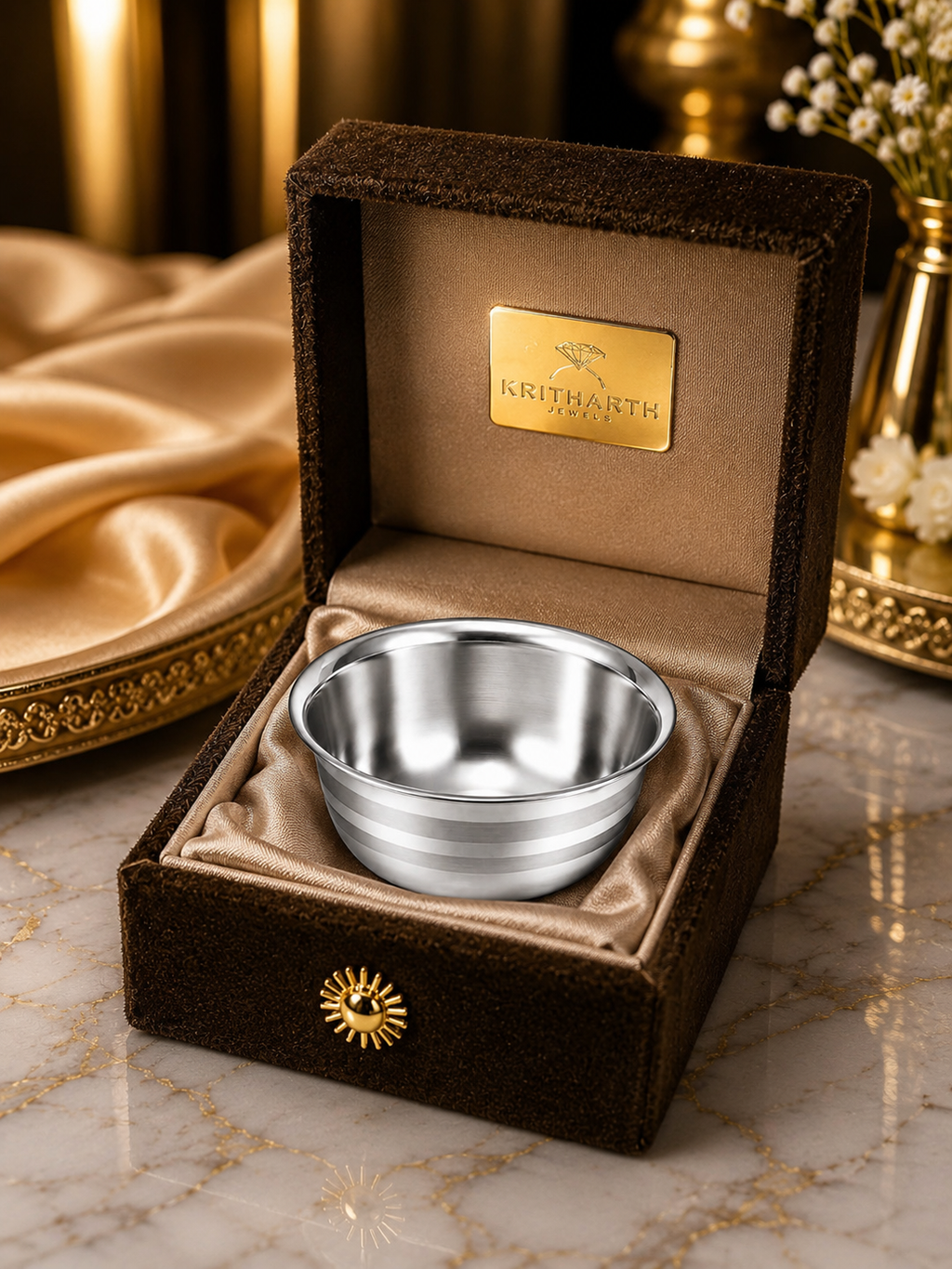 Premium 925 Silver Multipurpose Bowl (Katori)