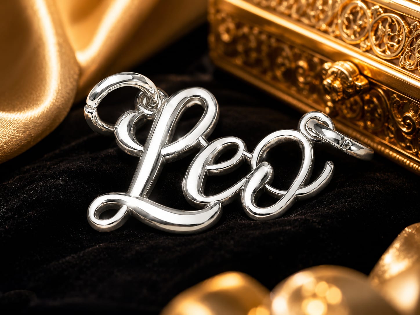 925 Sterling Silver Personalized Name Pendant